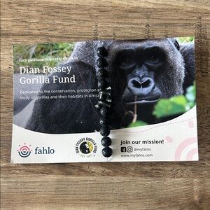 Fahlo Dian Fossey Gorilla Fund Bracelet